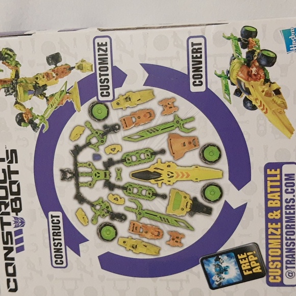 Transformers Construct-Bots Scout Class Dead End 2-in-1 Build, SEALED - Picture 6 of 11